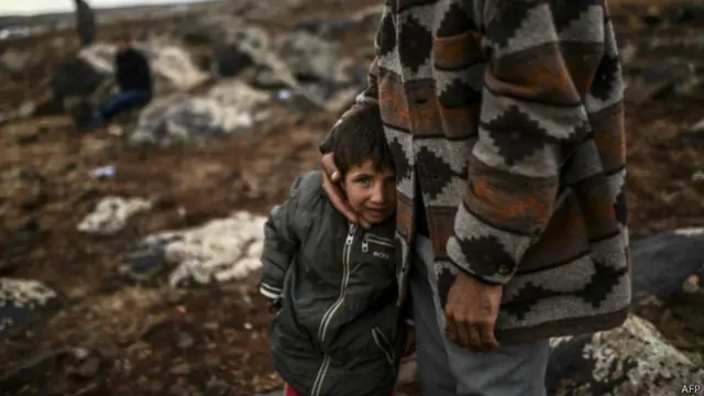 Refugiadoscoin pokerKobane (AFP)