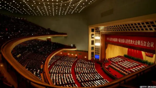 تتم انتخابات مجلس الشعب في الصين كل خمسة أعوام.