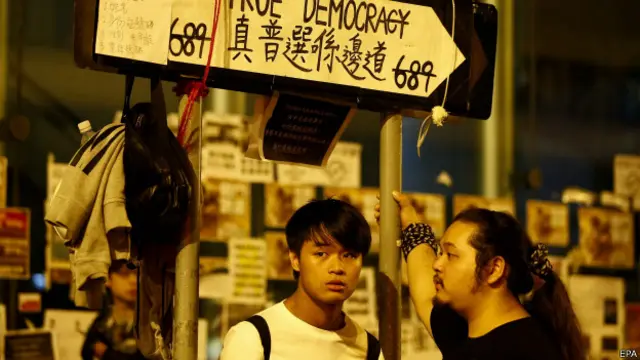 Студенты в гонконге