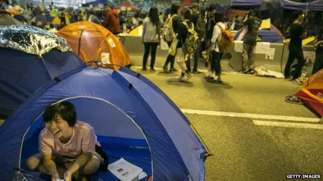 Студенты в гонконге