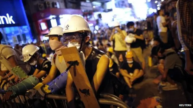 Студенты в гонконге