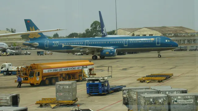 Ảnh minh họa tại sân bay nội bài.