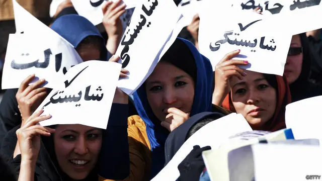 دانشجویان کابل سال گذشته در اعتراض به مدیریت این دانشگاه چند روز تحصن کردند