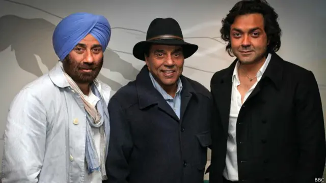 सनी देओल, धर्मेंद्र, बॉबी देओल