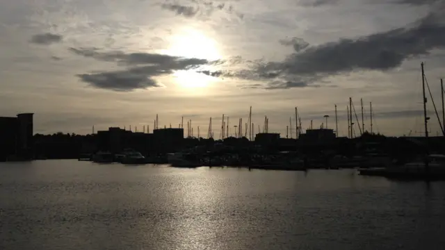 د اېپسویچ د بندر سیمه اوس پر یوه تفریحي ځای بدله شوې ده.