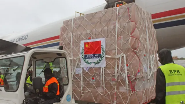 中国援助非洲应对埃博拉（8月资料图片）