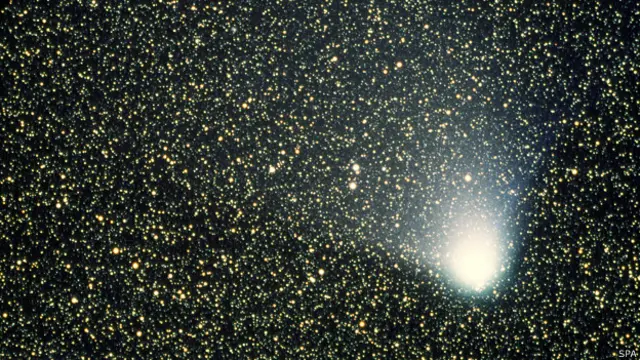 El cometa Halley en 1986