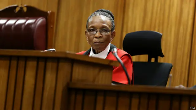 القاضية ماسيبا أصدرت حكمها في قضية بيستوريوس التي استحوذت على الاهتمام المحلي والدولي