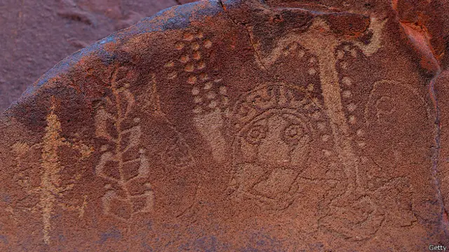 Наскальные рисунки австралийских аборигенов