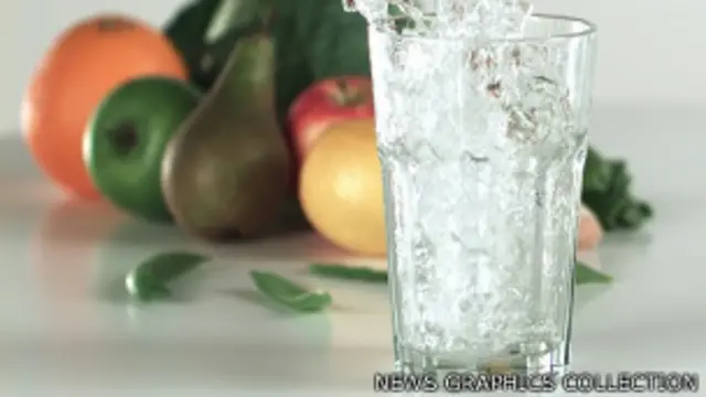पानी और फल