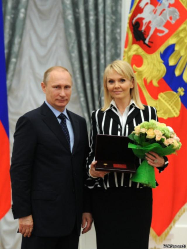 Путин и Валерия