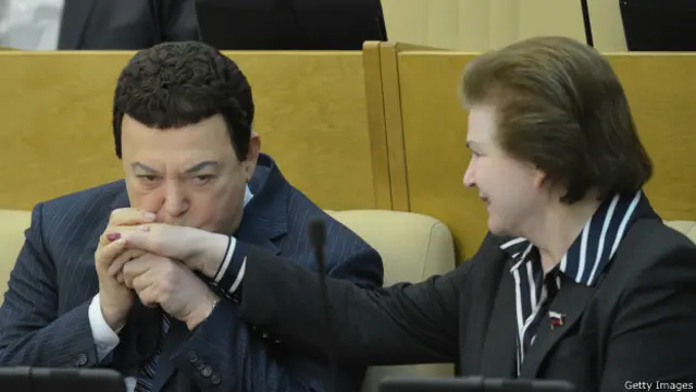 Иосиф Кобзон и Валентина Терешкова