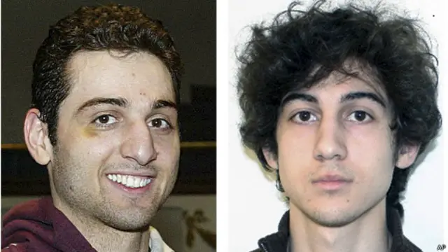 Братья Царнаевы, подозреваемые в совершении теракта на марафоне в Бостоне