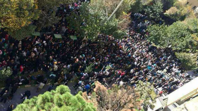 عکسی که یکی از کاربران برای بیبیسی فارسی فرستاده است