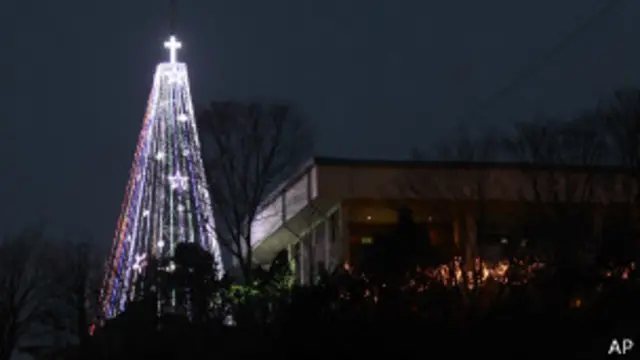 ဒီမျှော်စင်ကို ဗုံးကြဲပစ်မယ်လို့ မြောက်ကိုရီးယားက ခြိမ်းခြောက်ခဲ့ဖူး