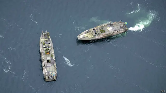 Navíos militares suecos