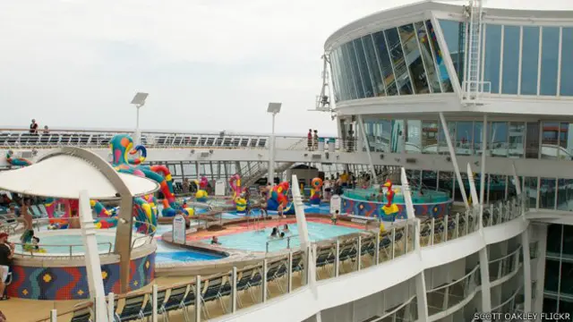 Piscina del Allure of the Seas
