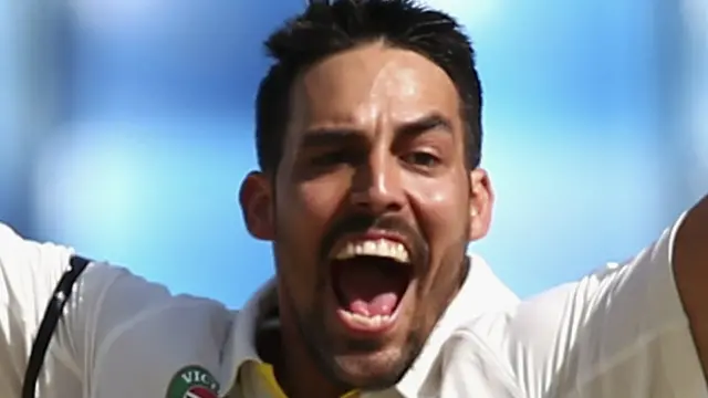 مچل جانسن بہترین کرکٹر کا ایوارڈ جیتنے والے تیسرے آسٹریلوی ہیں