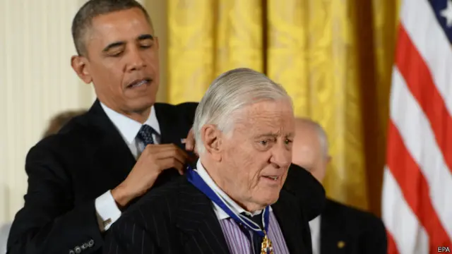 Барак Обама и Бенджамин Бредли