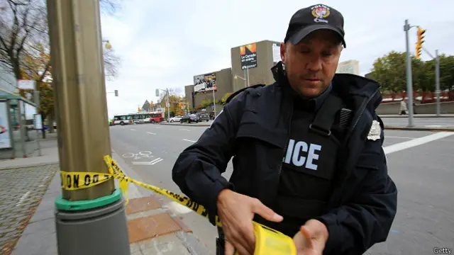 tiroteo en Ottawa
