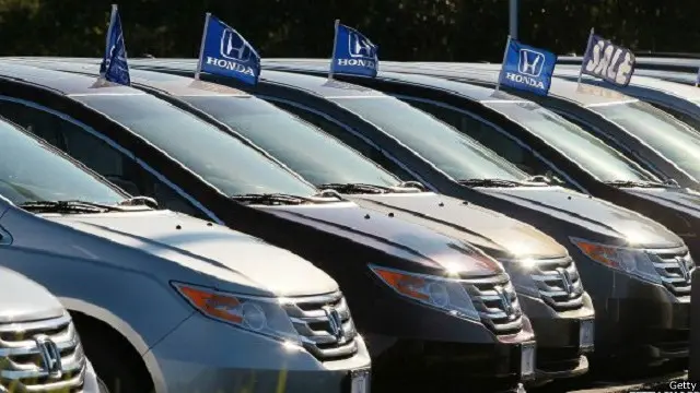 أكثر من خمسة ملايين سيارة مستدعاة تتبع شركة هوندا اليابانية