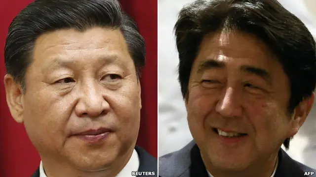 习近平和安倍晋三