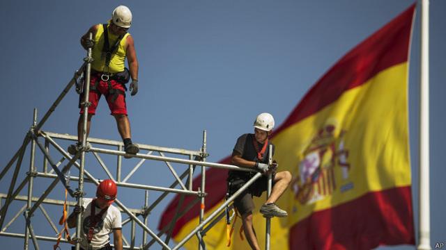 Trabajadores en España