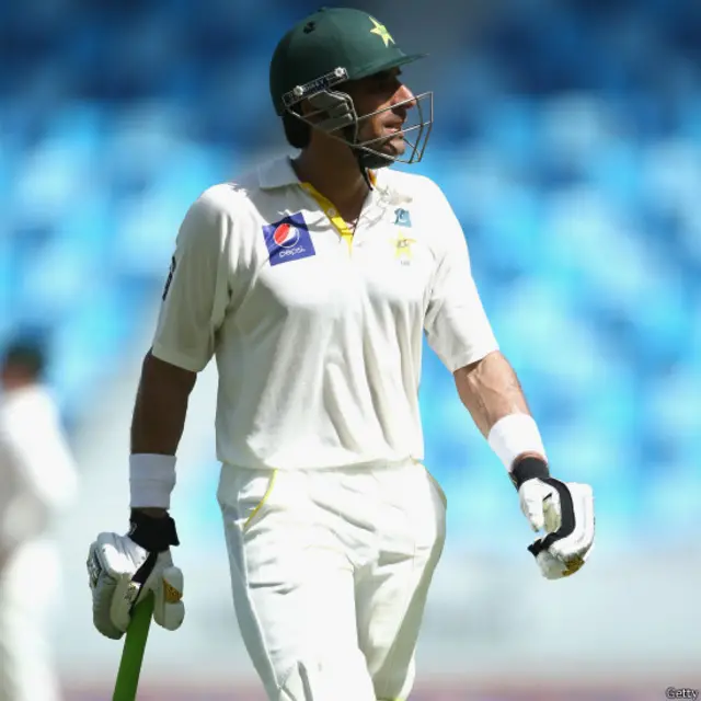 کپتان مصباح الحق بھی اس میچ میں اپنی فارم میں واپس آئے