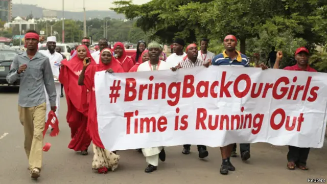 Unjuk rasa di Nigeria