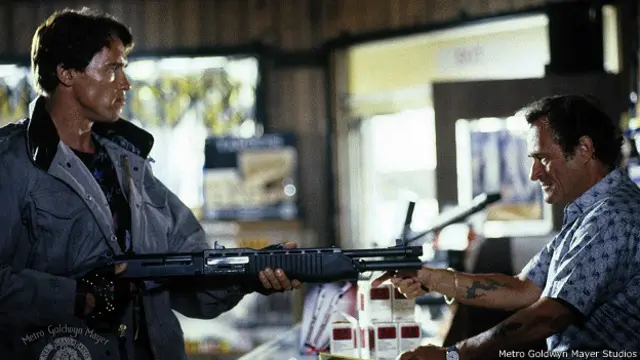 James Cameron y Arnold Schwarzenegger