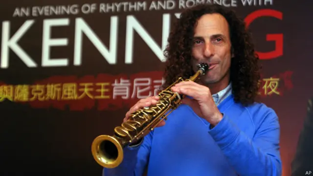 Kenny G (foto de archivo)