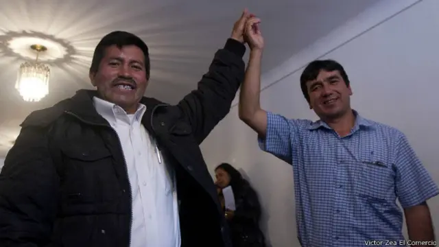 Los dos contendientes