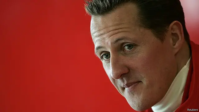 فاز شوماخر سبع مرات بلقب فورمولا 1