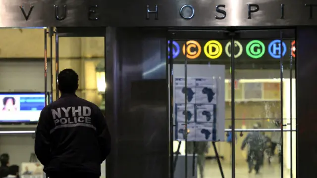 ڈاکٹر سپنسر کو نیویارک کے بیل ویو ہسپتال میں داخل کروایا گیا ہے