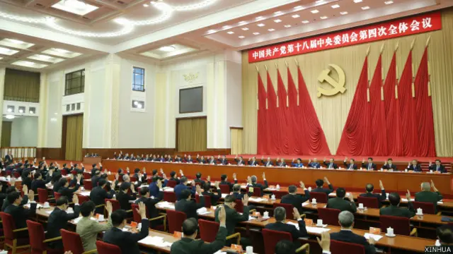 中共四中全會（23/10/2014）