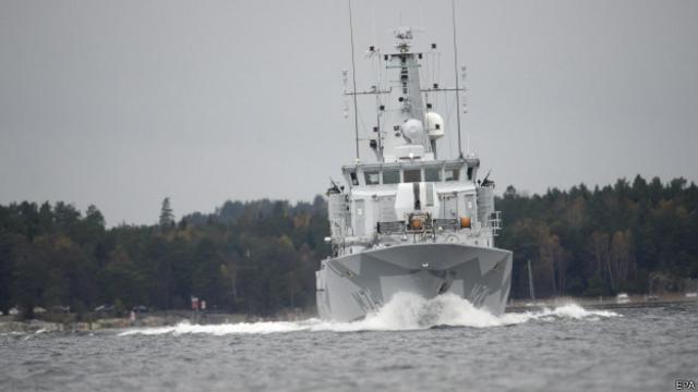 Корабль шведских ВМС