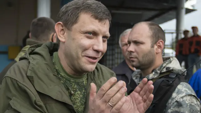 Лидер "ДНР" Александр Захарченко 