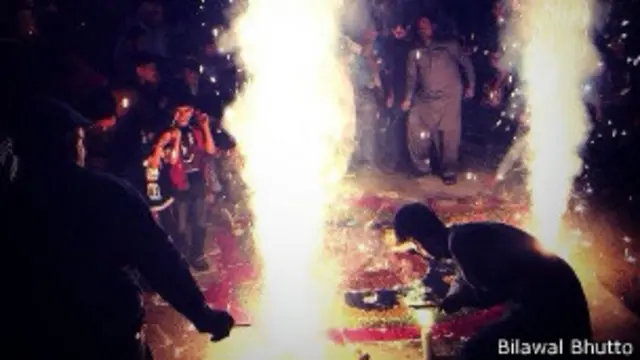 बिलावल भुट्टो ने मनाई दिवाली