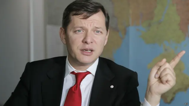 Лидер "Радикалтной партии" Олег Ляшко