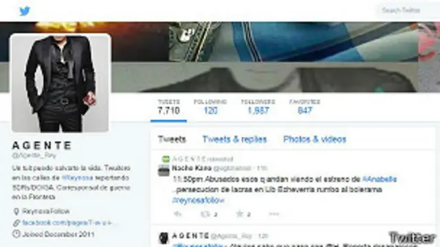 Cuenta de @Agente_Rey