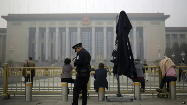 天安门警察