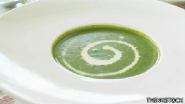 Sopa de espinaca