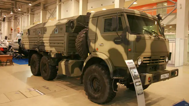 КамАЗ с бронированным кузовом