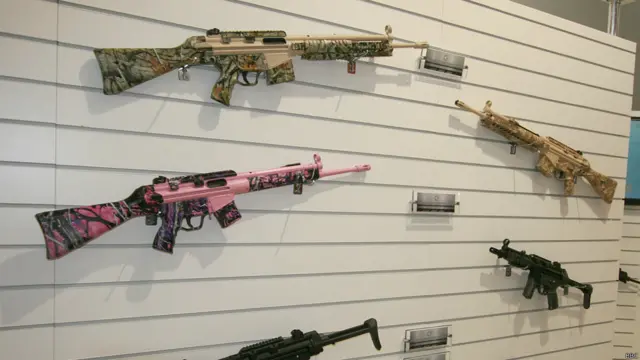 Розовый карабин