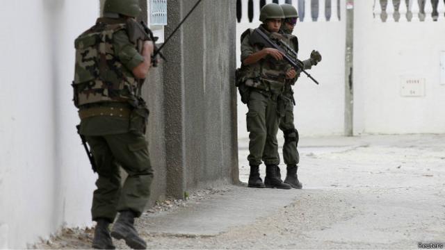 Fuerzas de seguridad tunecinas.
