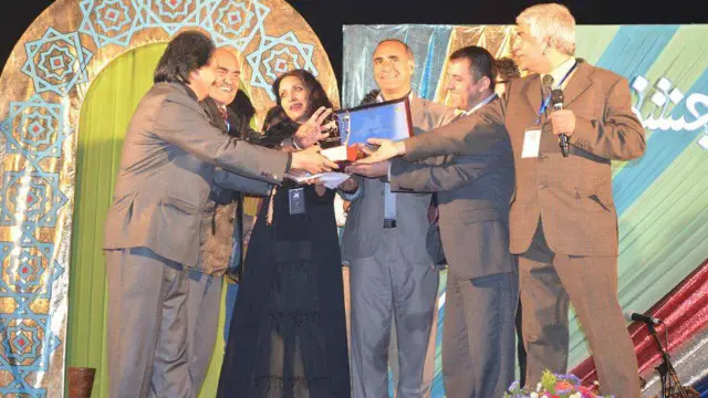 په کابل کې د تیاتر اتم فیسټیوال د دریو ورځو لپاره ولمانځل شو. (عکس د ادریس فخري).