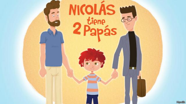 nicolas tiene dos papas movilh