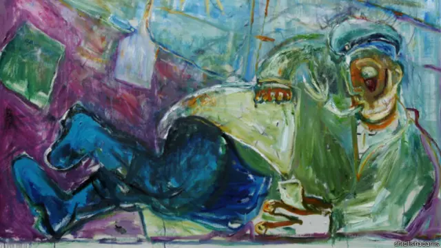 Билли Чайлдиш и Harry Adams, "Солдат на отдыхе" (по Ларионову), 2014