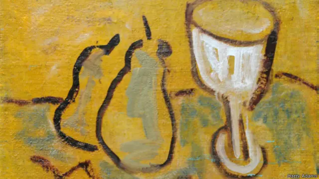 "Две груши и бокал"