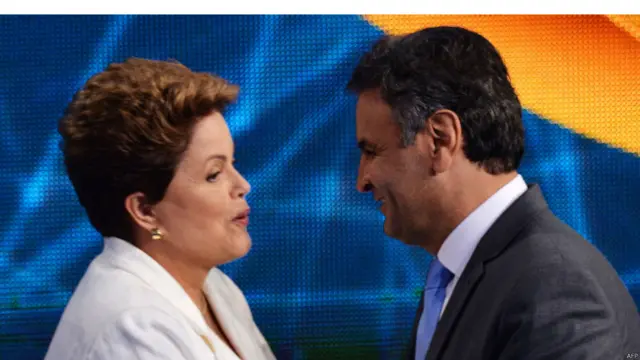 Frases de Aécio e Dilma no embate eleitoral